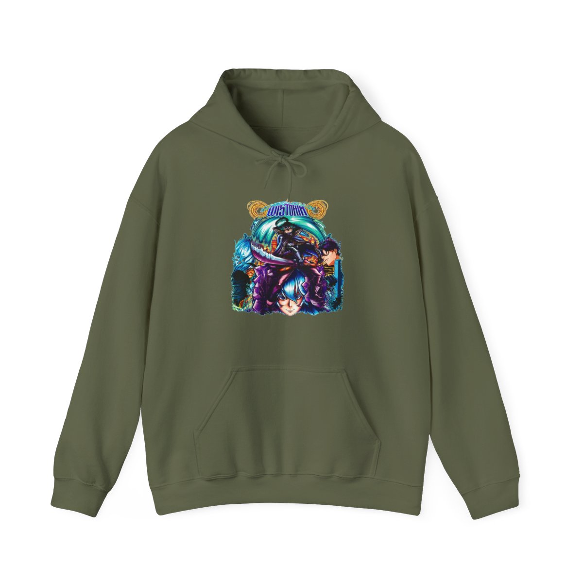 Wistoria Wand and Sword Streetwear Hoodie | Wistoria: Wand and Sword - alternate angle 4, merchandise